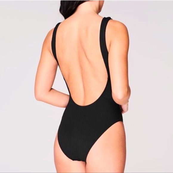 POLO RALPH LAUREN Classic Crest Black Swimsuit NEW - Picture 11 of 12